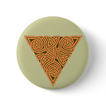 Rustic Triangle Knot Round Button buttons