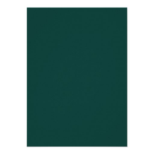 Rustic Typography Emerald Green Wedding Invitation