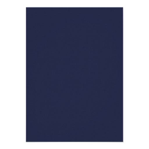 Rustic Typography Navy Blue Wedding Invitations