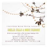 Rustic Vines Wedding Invitation