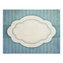 Rustic Vintage Blue Custom invitations