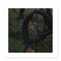 Rustic Wagon Wheel posters