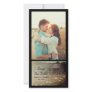 Rustic Weathered Country Wedding Save the Date Customized Photo Card