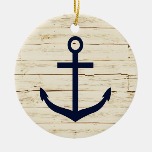 rustic white wood with anchor christmas ornaments zazzle rustic white wood with anchor christmas ornaments zazzle