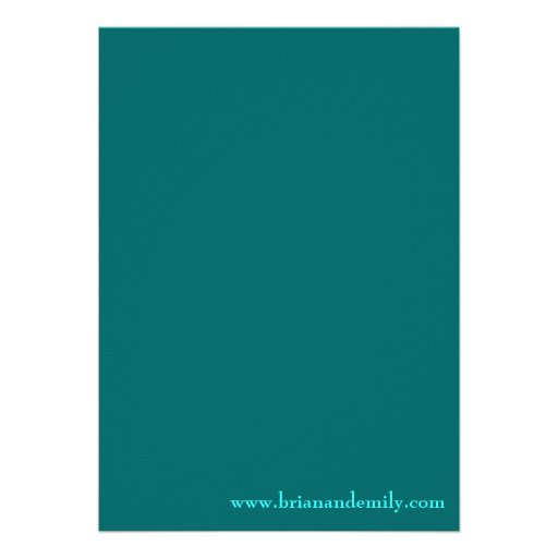 Rustic winter blue pine cone wedding invitations