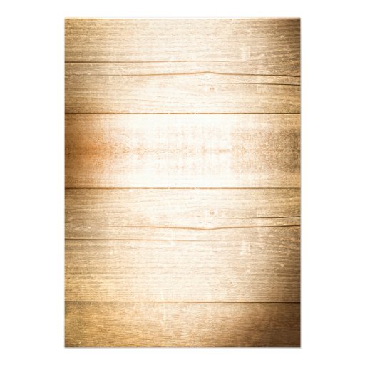 rustic wood country wedding invitations