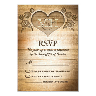 Country themed wedding invitation templates