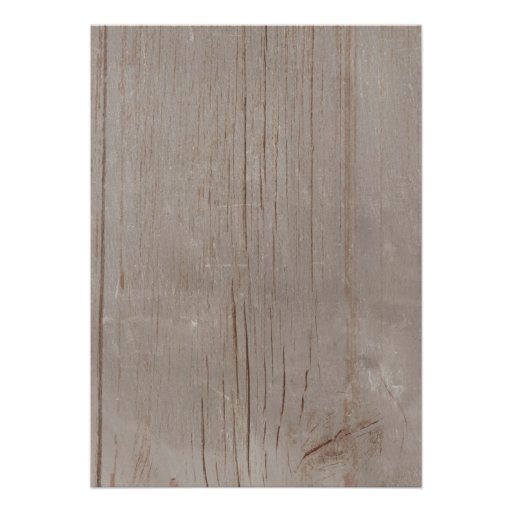 Rustic Wood Grain Wedding Invitations
