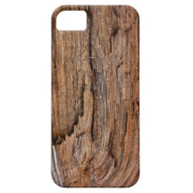 Rustic wood iPhone 5 case
