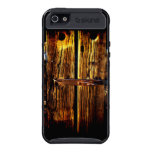 Rustic Wood & Iron Metal Latch Skinit Phone Case iPhone 5 Case