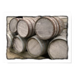 Rustic Wooden Barrels