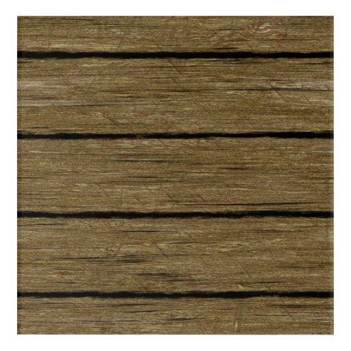 Rustic wooden planks acrylic wall art Zazzle
