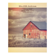 rustic woodgrain western farmhouse countrywedding letterhead