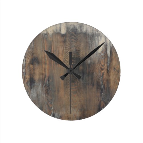 rustic,worn,wood,brown,wall,vintage,country,chic,s round wallclock rustic,worn,wood,brown,wall,vintage,country,chic,s round wallclock