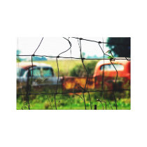 Rusting Away canvas prints