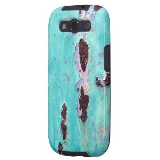 Rusty Aqua Metal Texture Samsung Galaxy S3 Case