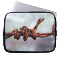 Rusty Barbed Wire Laptop Bag laptop sleeves