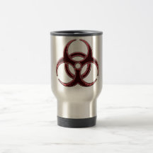Rusty Bio Hazard Symbol Coffee Mug