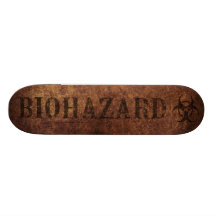 Rusty Biohazard Skate Board Decks