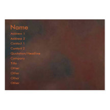 Rusty Business Card