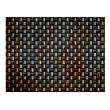 rusty carbon fiber texture postcard