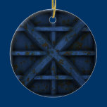 Rusty Container - Blue - ornaments