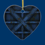 Rusty Container - Blue - ornaments