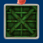 Rusty Container - Green - ornaments