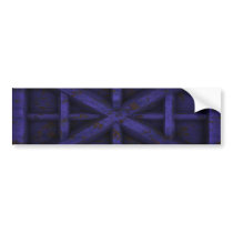 Rusty Container - Purple - Bumper Stickers