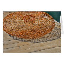 Rusty Fishing/Lobster Pots Card