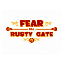 Rusty Gate Post Cards