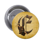 Rusty Knights Initial E Pins