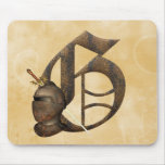 Rusty Knights Initial G Mouse Pads