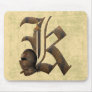 Rusty Knights Initial K Mousepads