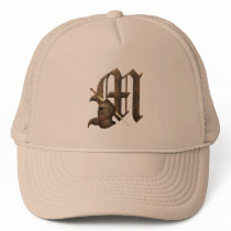 Rusty Knights Initial M Hat