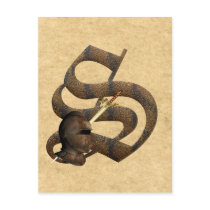 Rusty Knights Initial S postcards by initials Rusty Knights Initial S postcards
