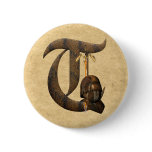 Rusty Knights Initial T Pin