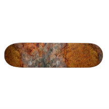 Rusty look skateboard