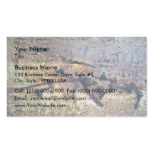 Rusty Metal Texture Business Card Templates