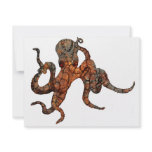 Rusty Octopus Personalized Announcement