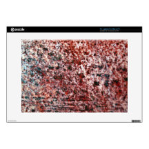 Rusty Red Metal Texture Skin For 15" Laptop