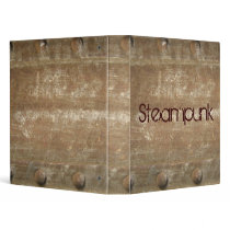 Rusty Scratched Metal, Steampunk Binder