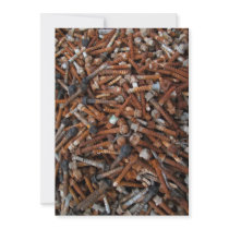 Rusty Screws Invitation