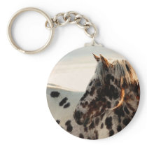 Rusty the Appaloosa Keychain