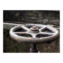 Rusty Valve Print