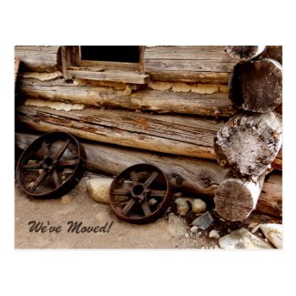 Rusty Wagon Wheels New Address Announcement