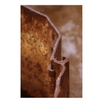 Rusty Wall posters