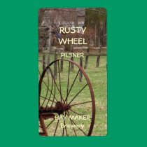 Rusty Wheel ~ Beer Label labels