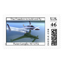 Rutan LongEz postage by BruceRTalbot Rutan LongEz postage