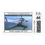 Rutan LongEz postage